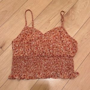 Floral crop top